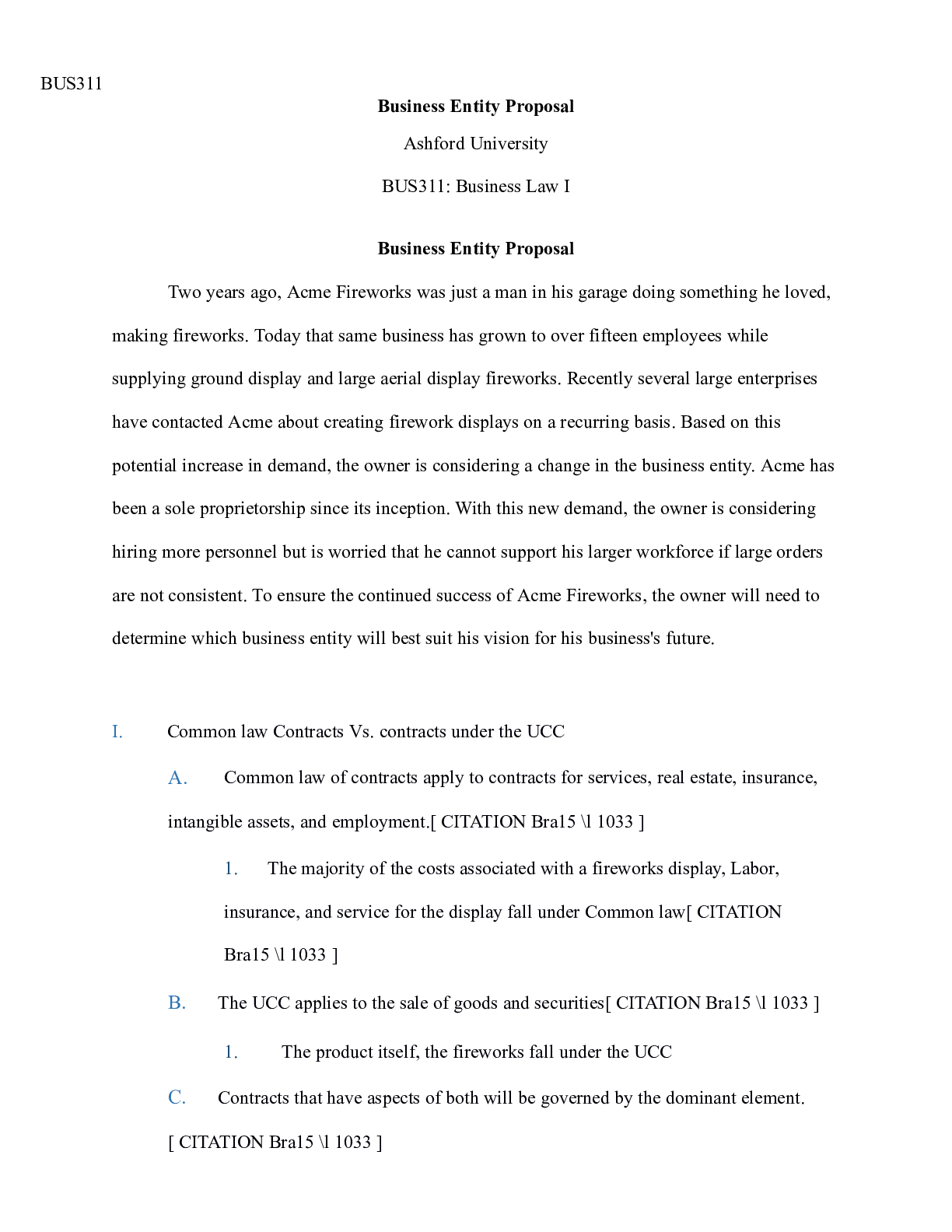 Preview image of BUS311 WEEK 3 OUTLINE.docx(1) document
